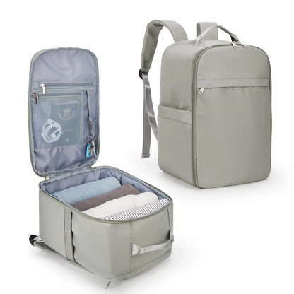 Handbagage rugzak met regenhoes inbegrepen