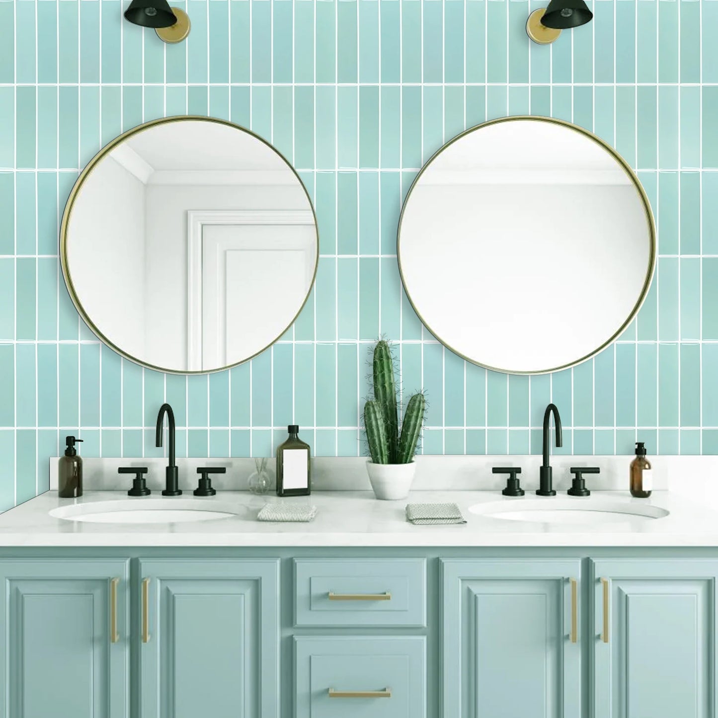 Mozaiek tegels met metallic effect – Glanzende luxe