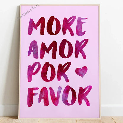 Abstracte poster in pasteltinten