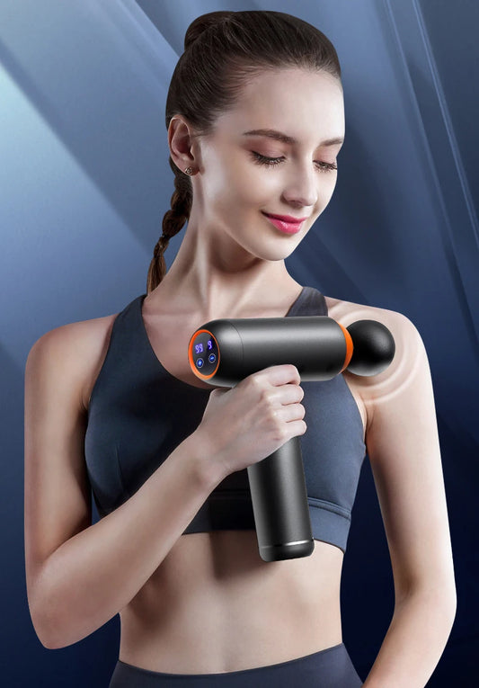 Massage gun met vorkkop – Ideaal voor ruggengraat