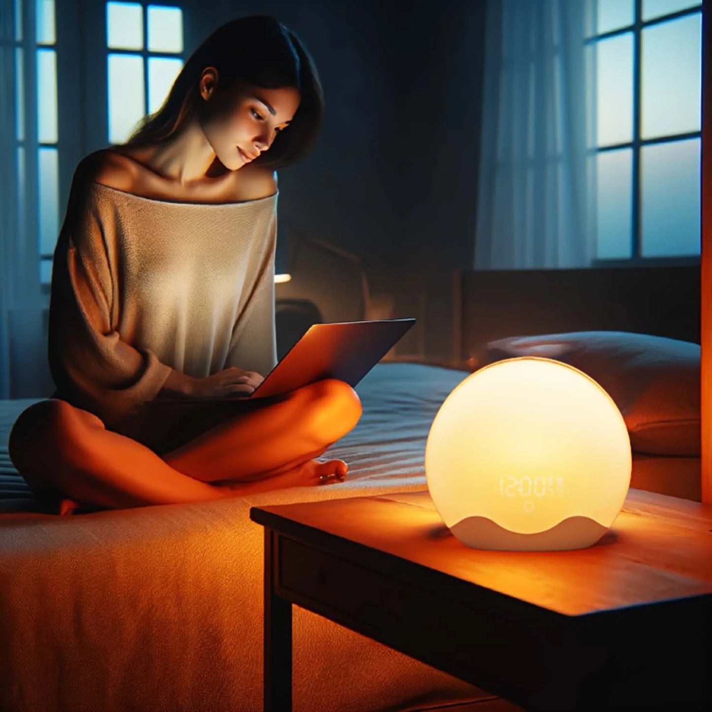 Lamp met wake up modus – Wakker worden met licht en rust