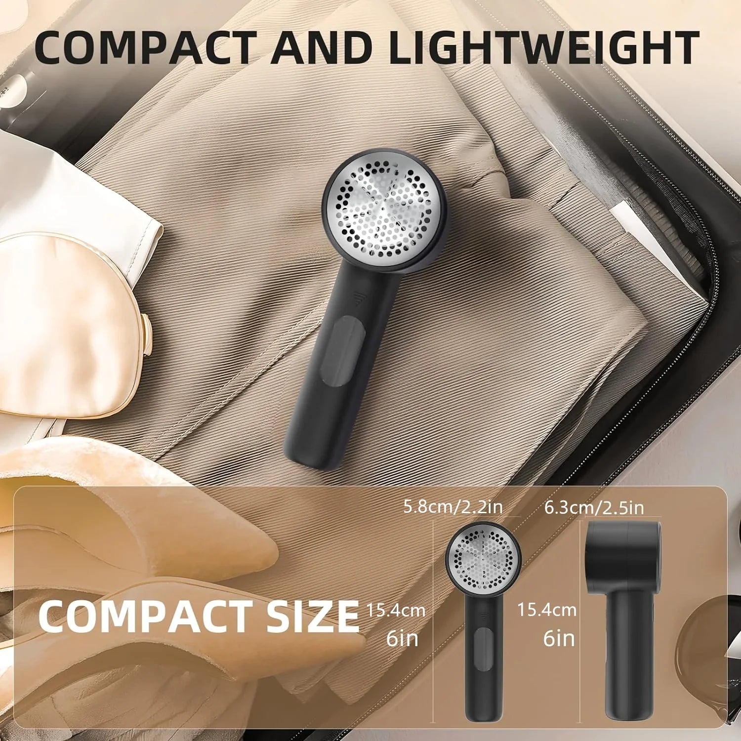 Action pluisjesverwijderaar met ergonomische grip