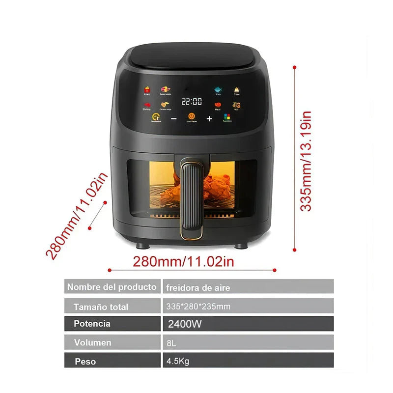 Blokker airfryer met extra mand – Voor meerdere gerechten