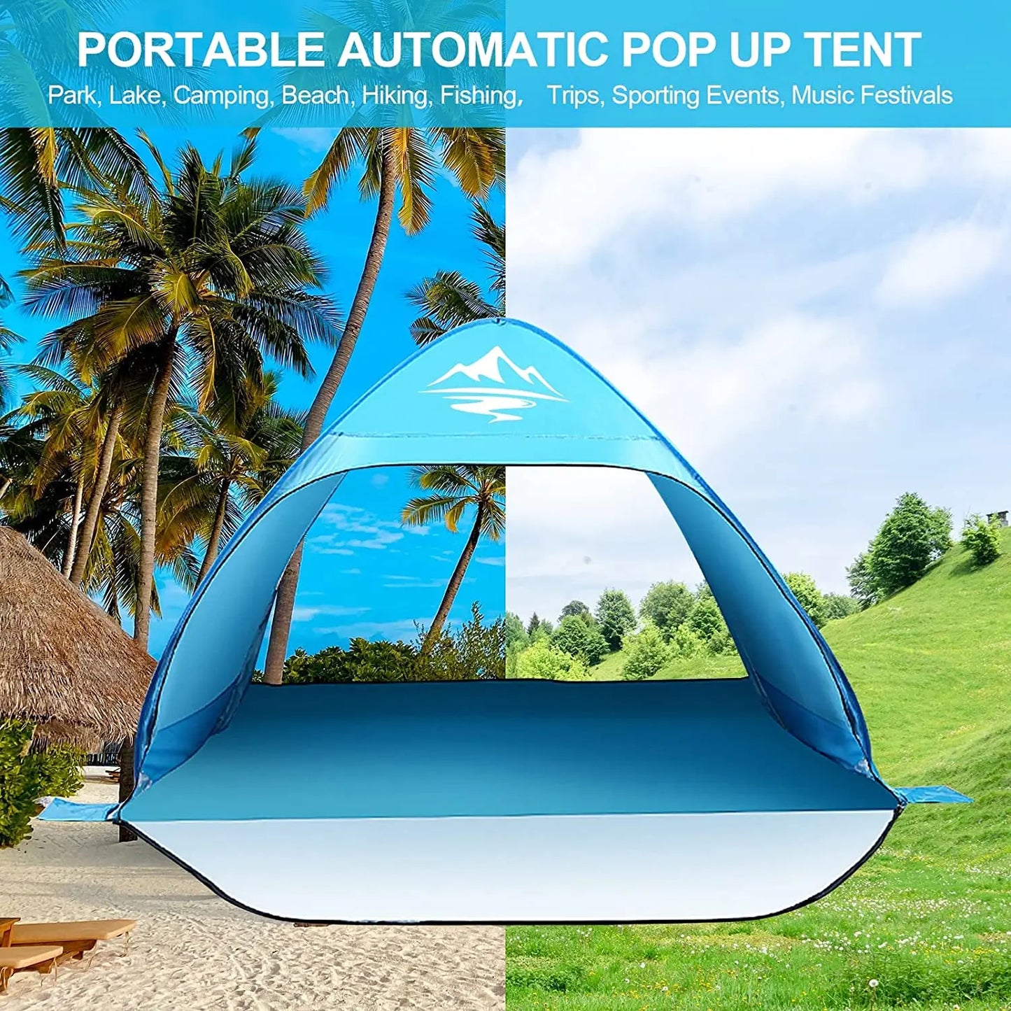 Camping tent voor 3 personen – Compact en ruim
