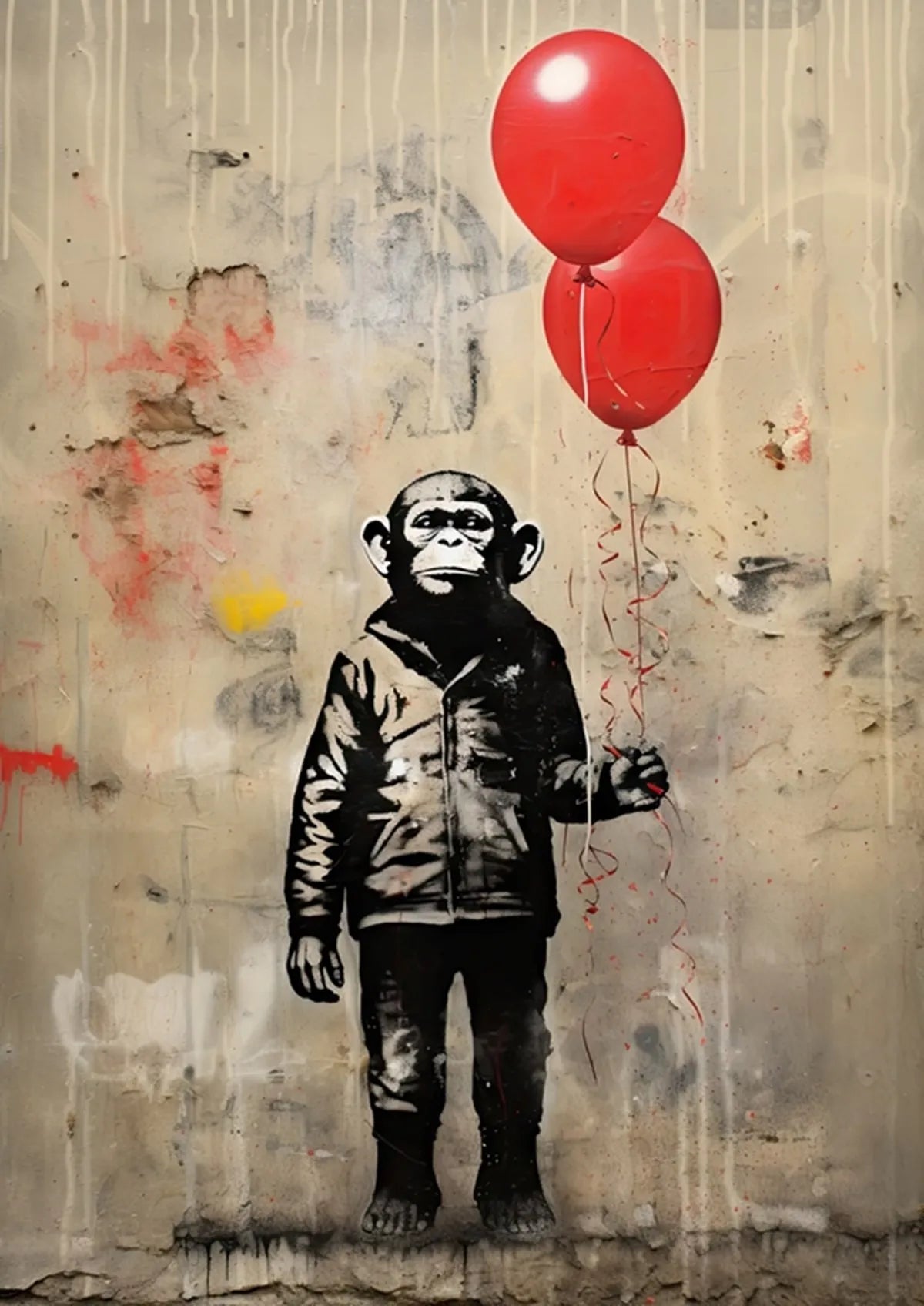 Dierenposter met realistische details