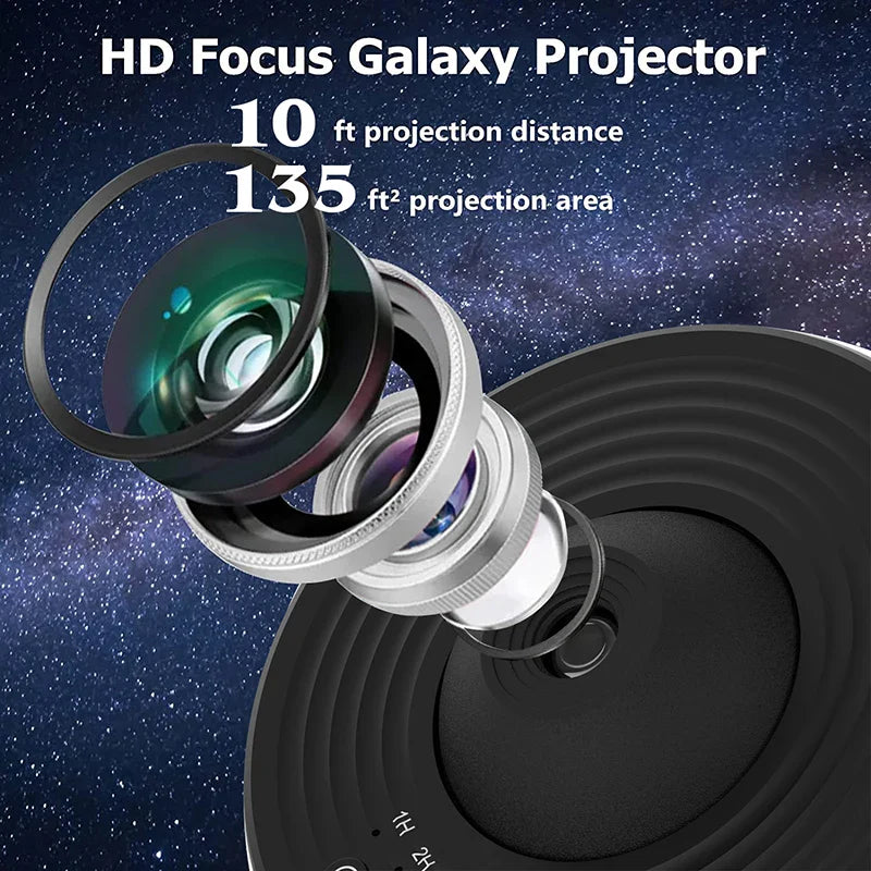 Kleine draagbare projector sterrenhemel