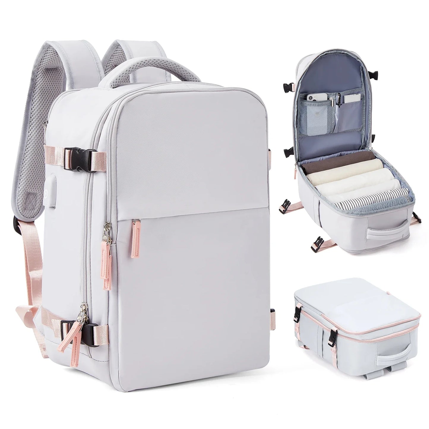 Rugzak 40x30x20 met TSA-slot optioneel