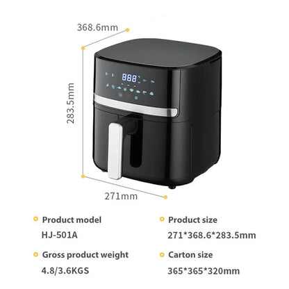 Action airfryer met handige greep – Eenvoudig uitnemen