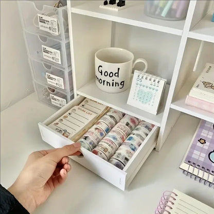 Multifunctionele bureau organizer met telefoonstandaard