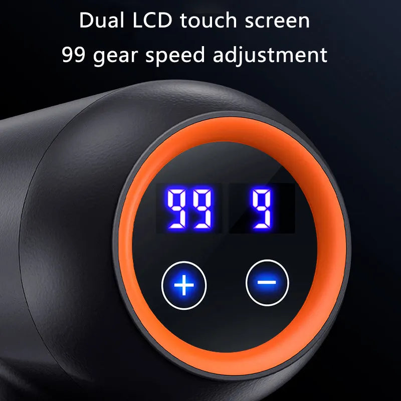 Massage gun met ergonomisch handvat – Comfortabel in gebruik