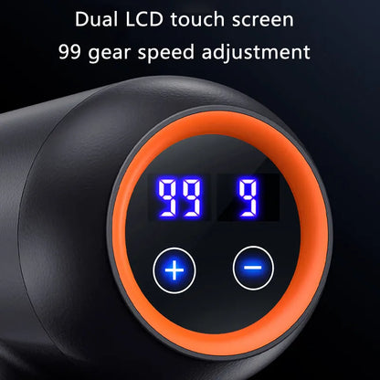 Massage gun met ergonomisch handvat – Comfortabel in gebruik