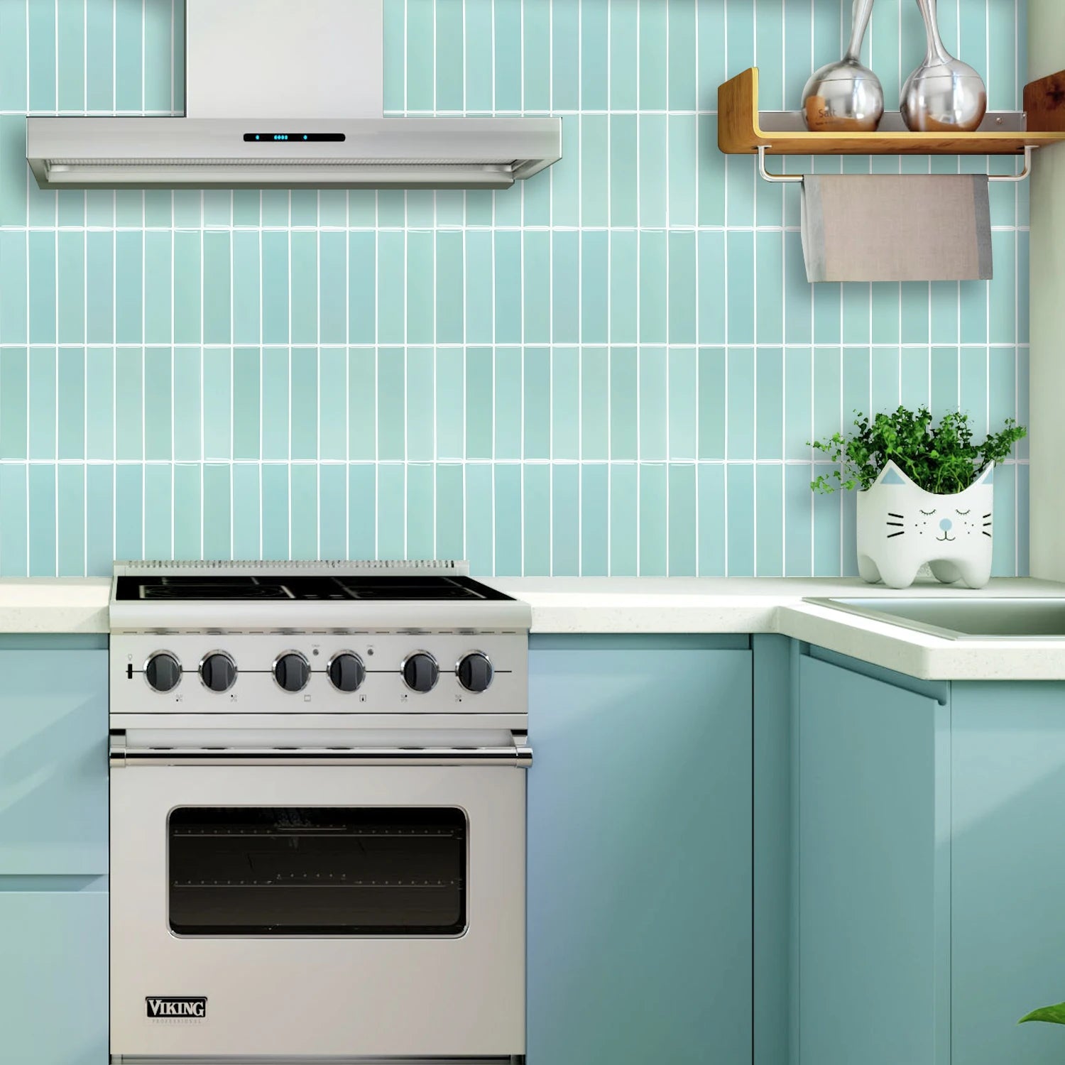 Mozaiek tegels met metallic effect – Glanzende luxe