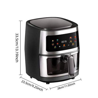 Airfryer met stil ventilatiesysteem – Koken zonder lawaai