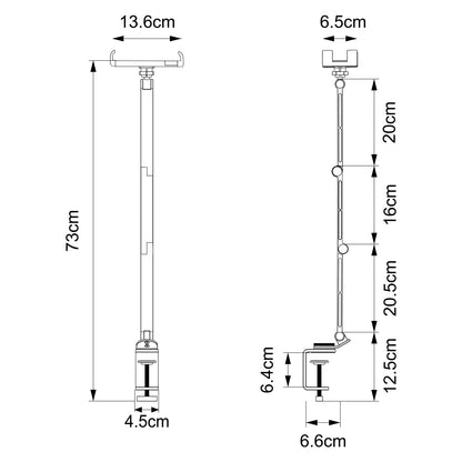 Telefoonhouder voor bed met siliconen grip – Antislip comfort