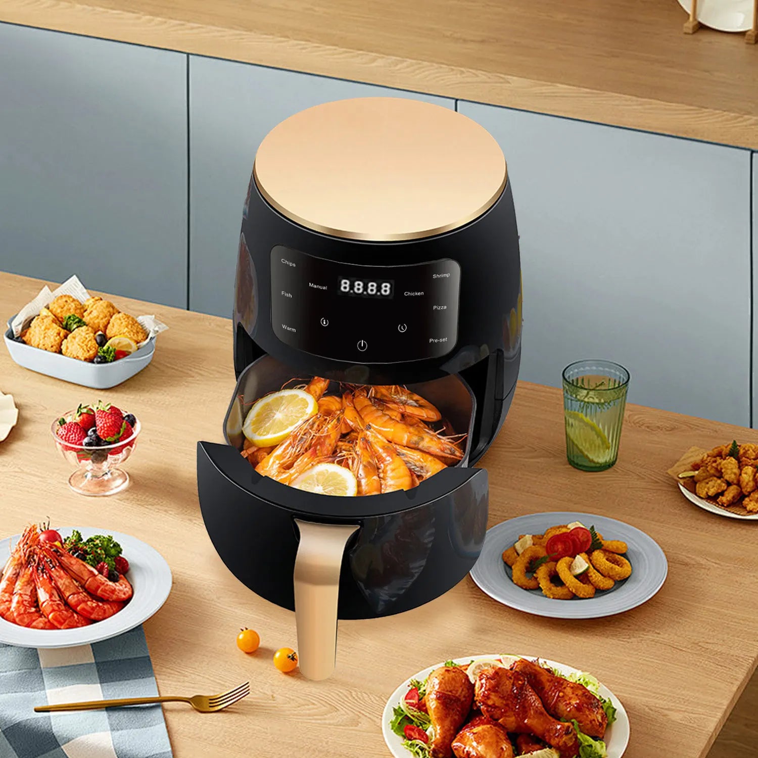 Action airfryer met instelbare temperatuur – Simpel en effectief