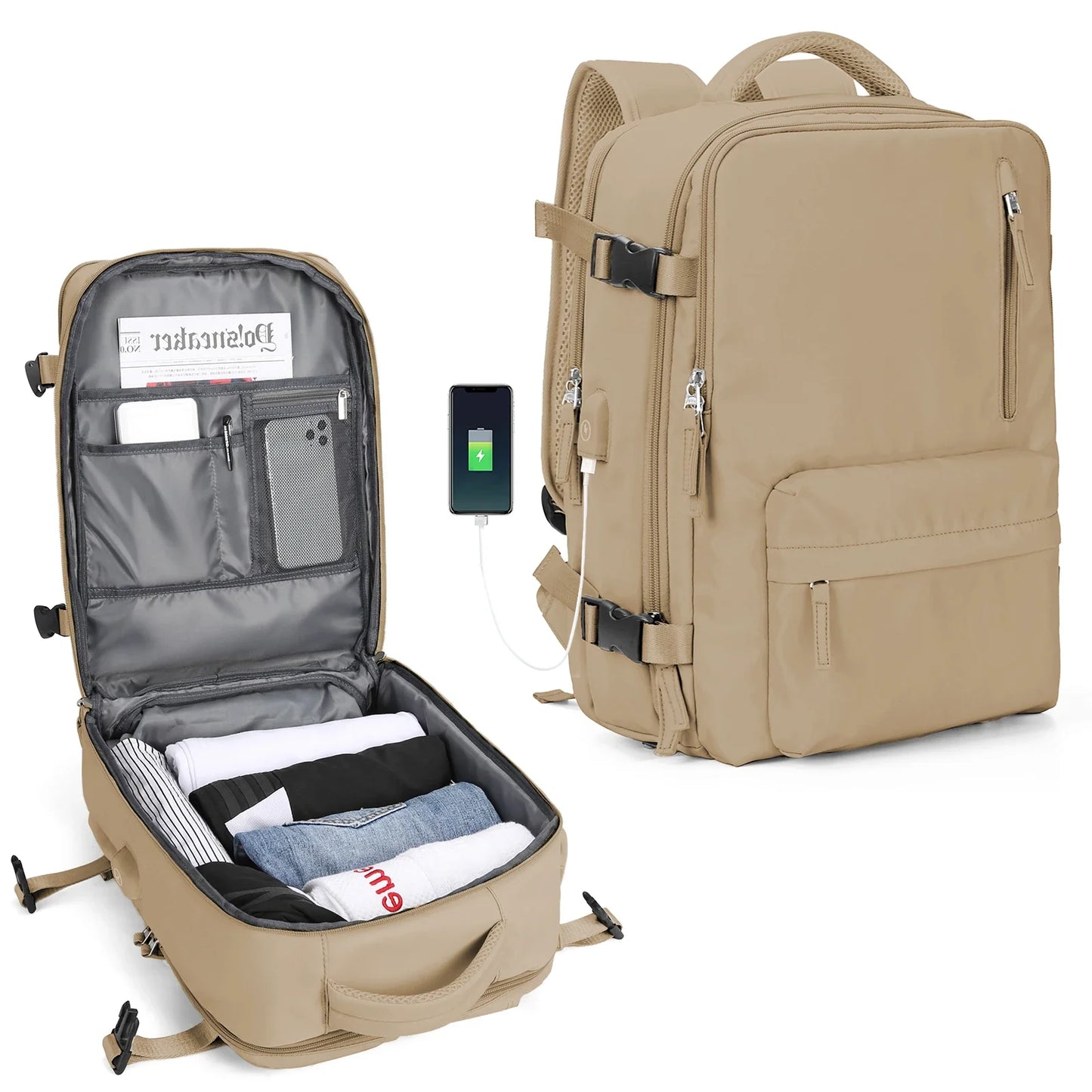 Rugzak als handbagage – Licht en praktisch voor reizen