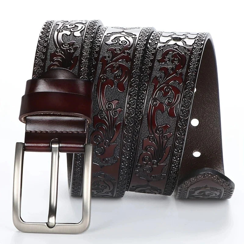 Riem heren met klassieke sluiting en fijne afwerking