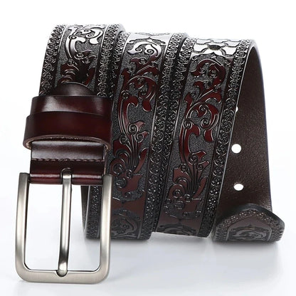 Riem heren met klassieke sluiting en fijne afwerking