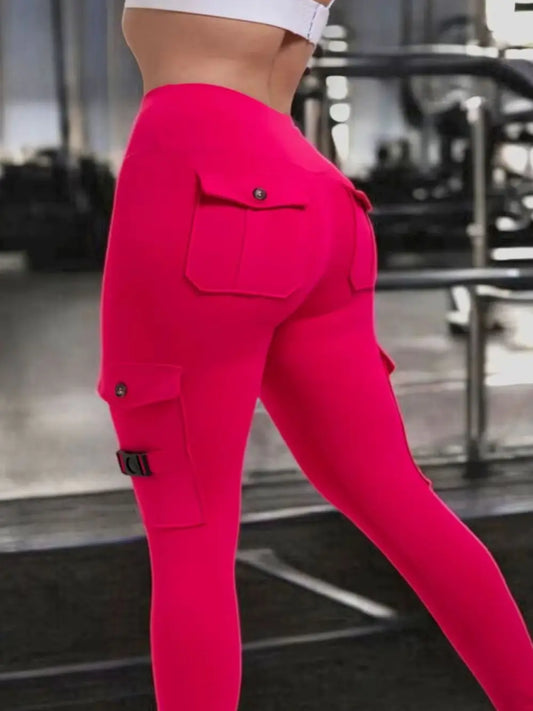 Modieuze yoga kleding dames met kleuraccent
