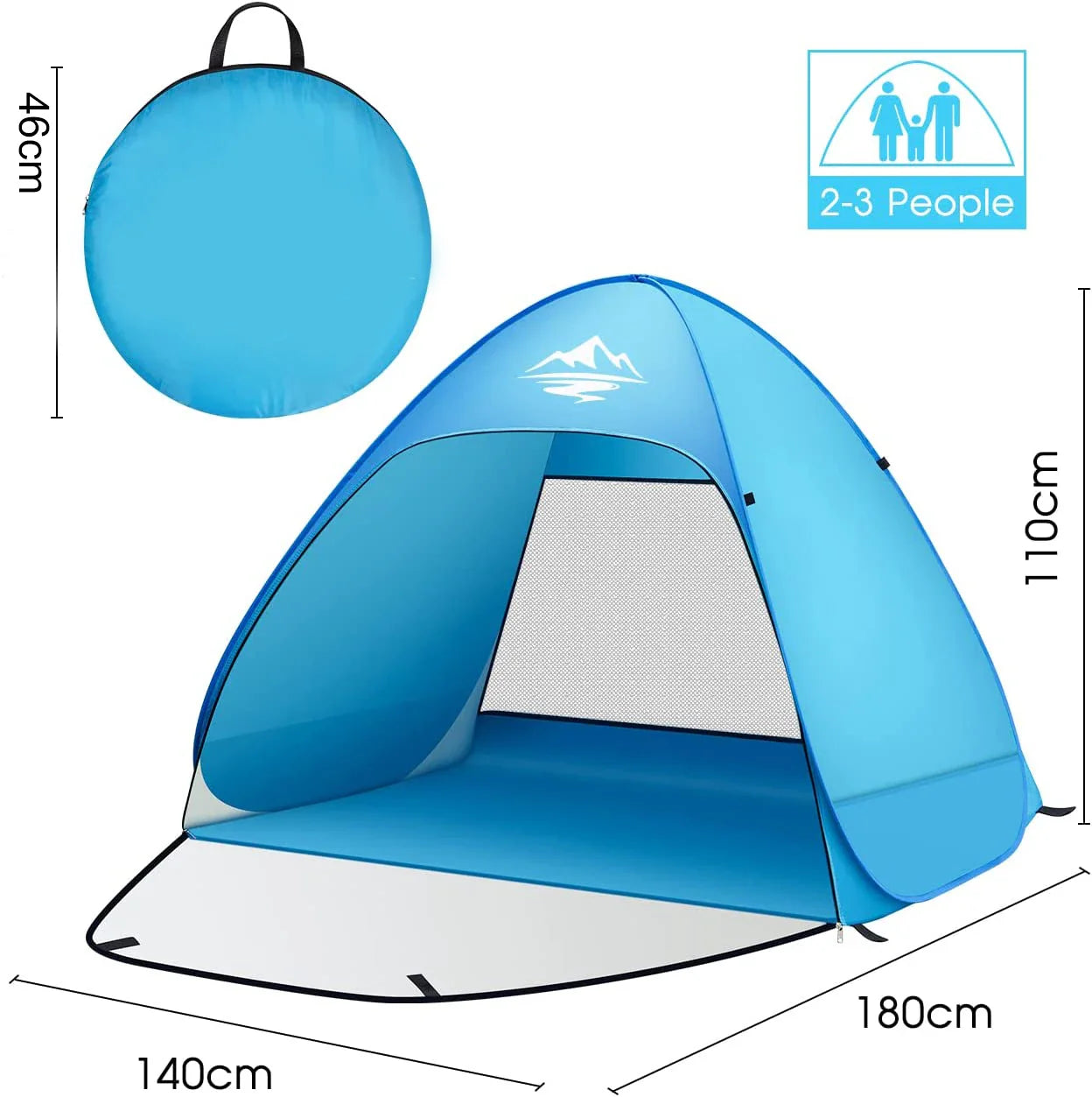 Decathlon pop-up tent eenvoudig te vouwen – Snel opgeruimd