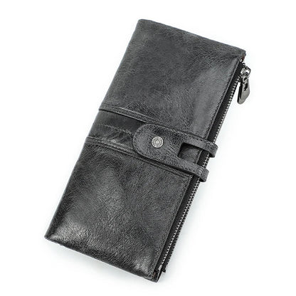 Herenportemonnee leer met luxe binnenkant – Comfort en kwaliteit