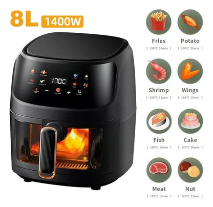 Airfryer XL met ruimte voor hele kip – Veelzijdig koken