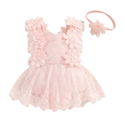 Meisjes kleding met glitters en strikken