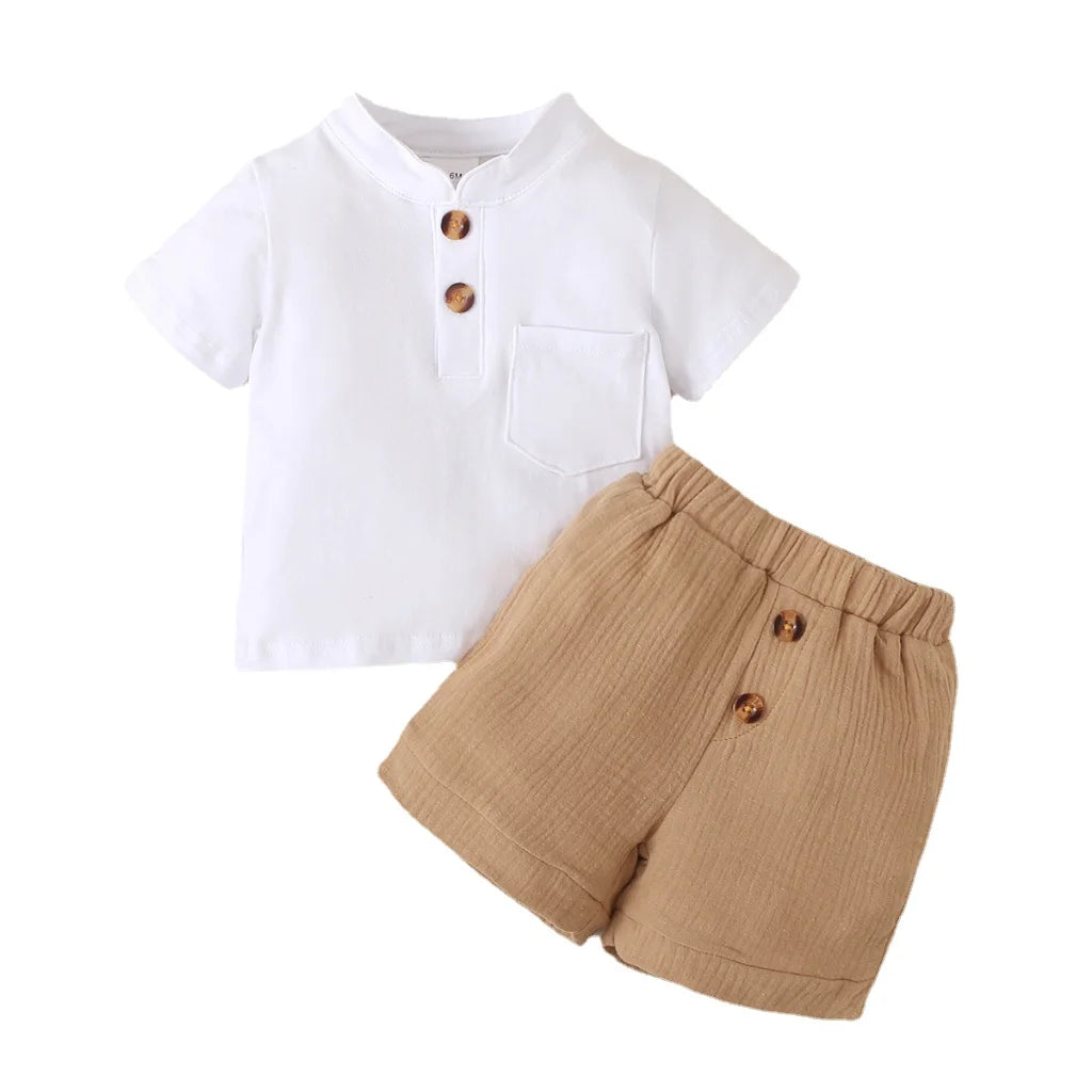 Lichtgewicht baby kleding voor de zomer