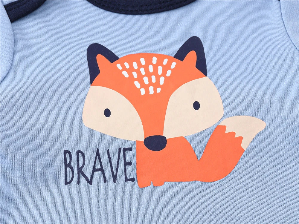 Duurzame babykleding jongen met leuke patronen