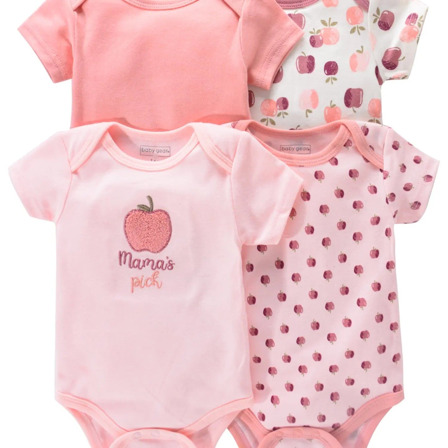 Schattige babykleertjes in pastelkleuren