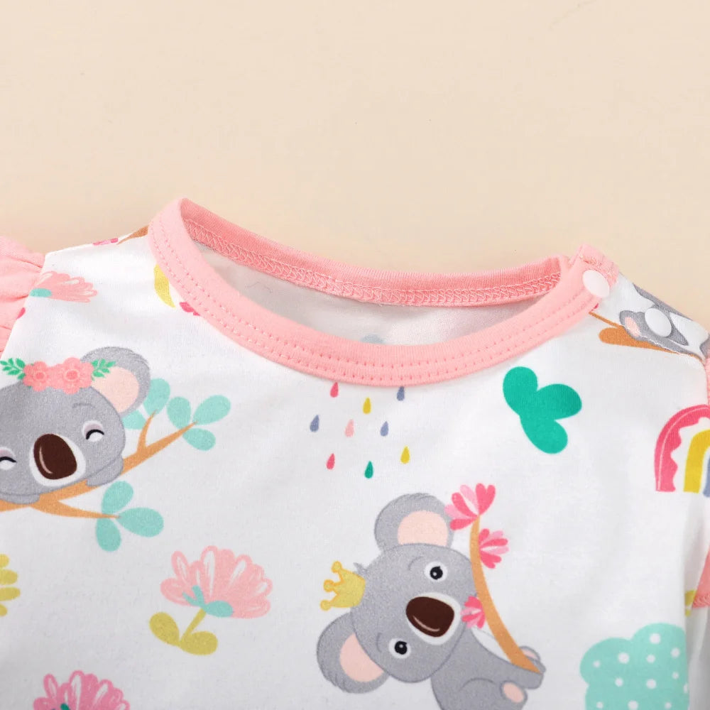 Babykleding meisjes in zachte en ademende stoffen
