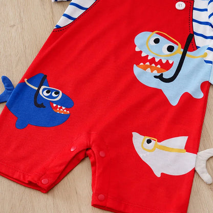 Duurzame babykleding jongen met leuke patronen