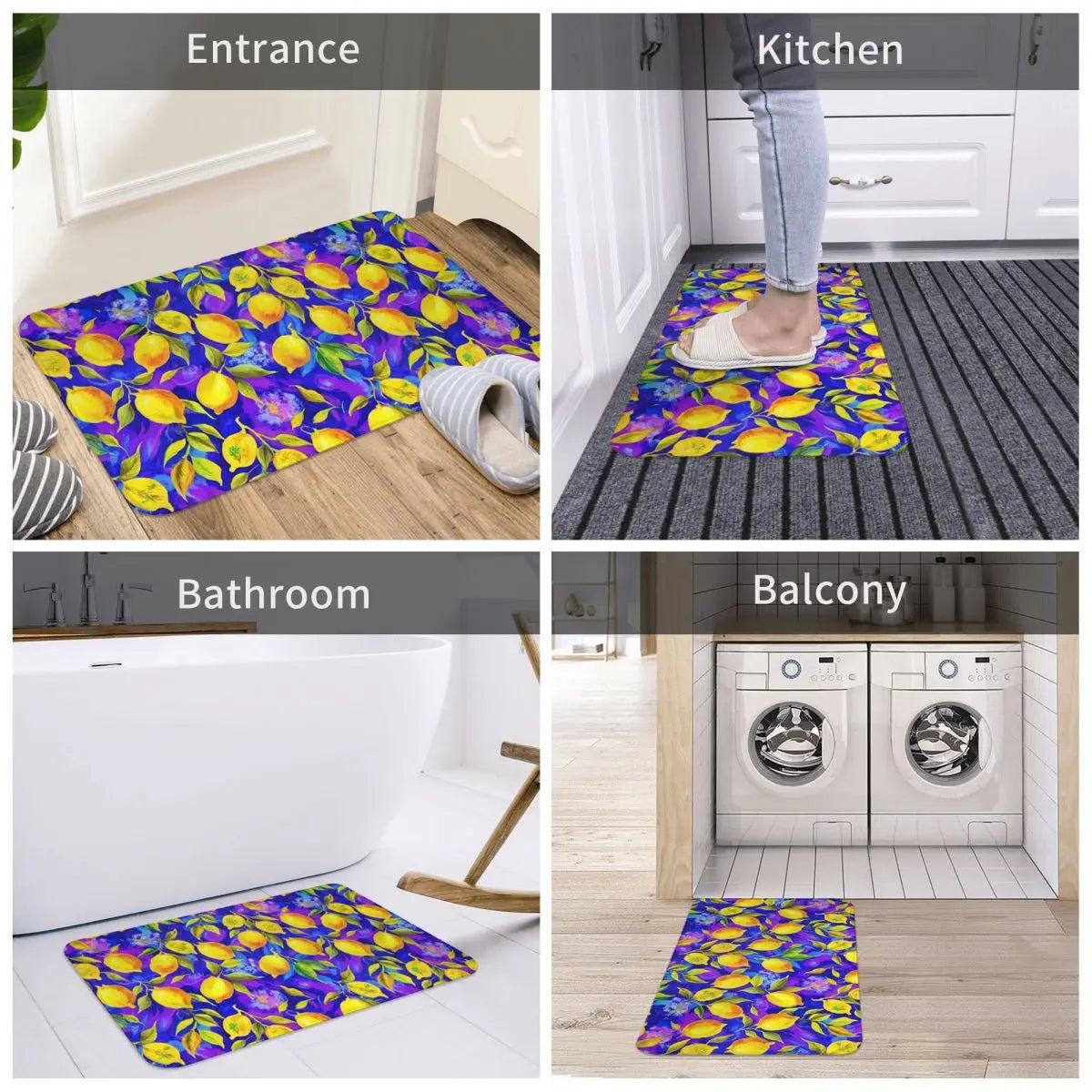 Deurmat met abstract patroon – Uniek en artistiek