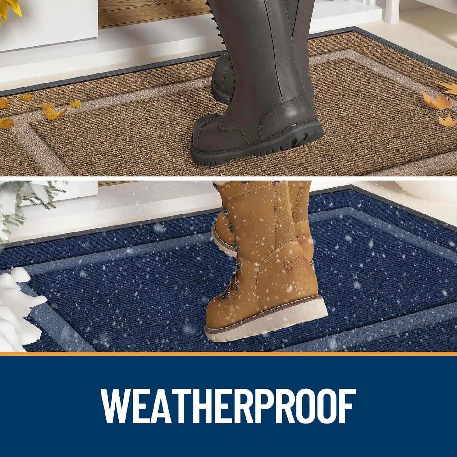 Deurmat met antislip onderkant – Voorkomt verschuiven
