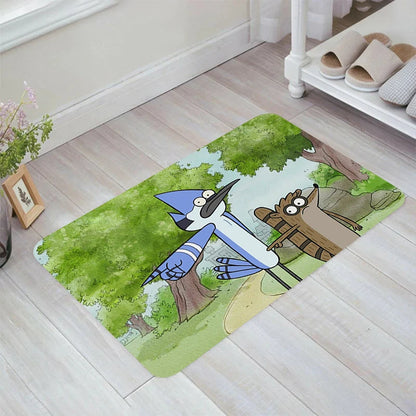 Deurmat met bloemenprint – Fleurige entree