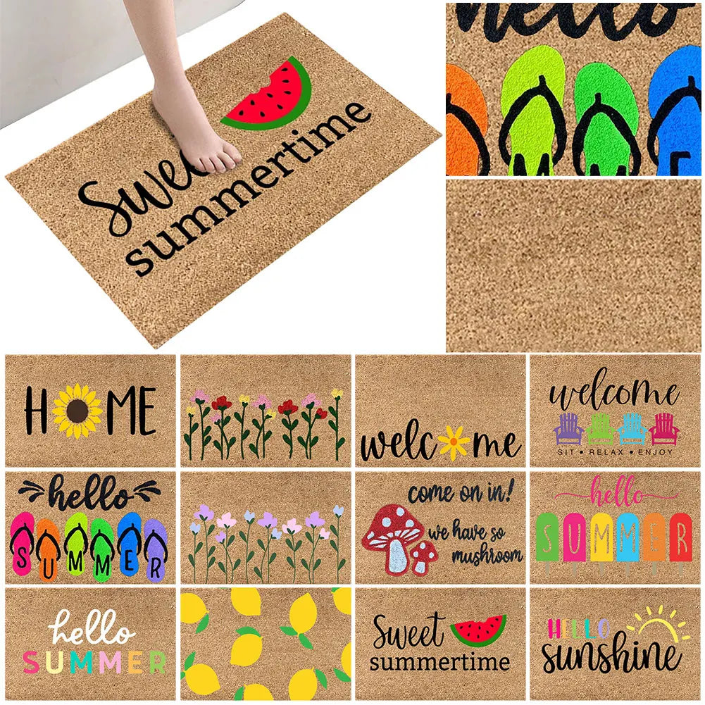 Effen deurmat – Simpel en strak ontwerp