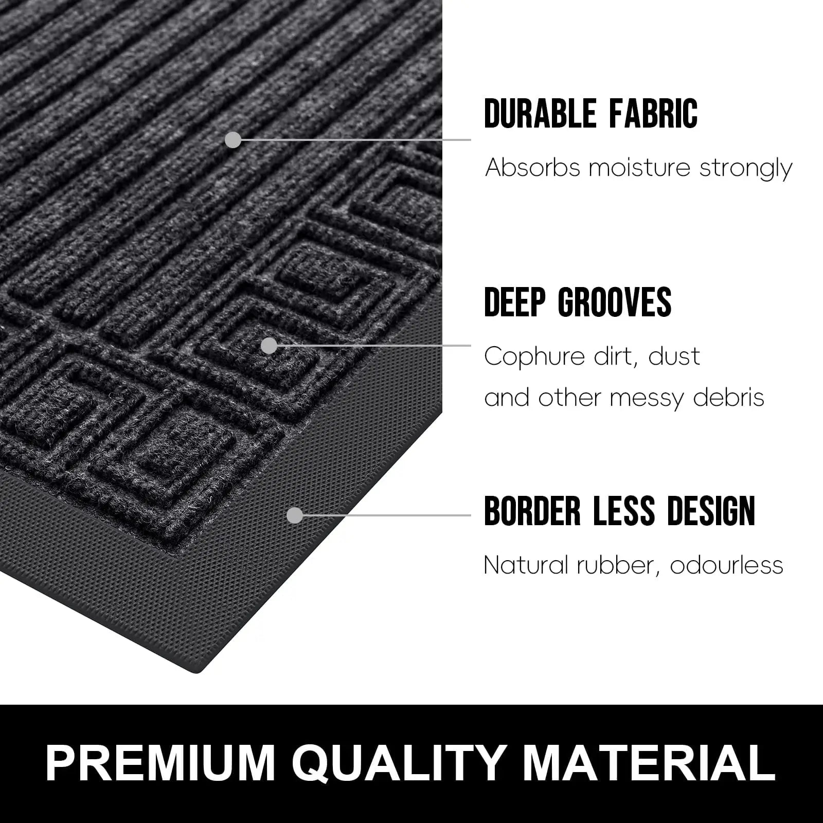 Extra dikke deurmat – Comfortabel en robuust ontwerp