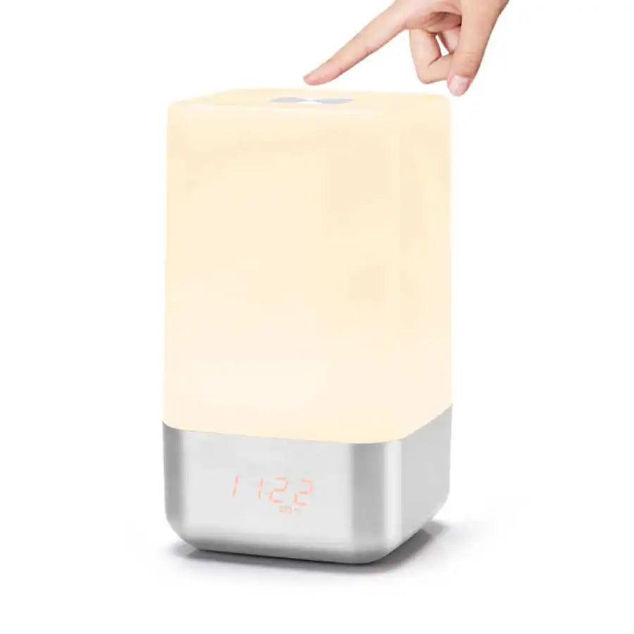 Compacte wake up light lamp – Past op elk nachtkastje