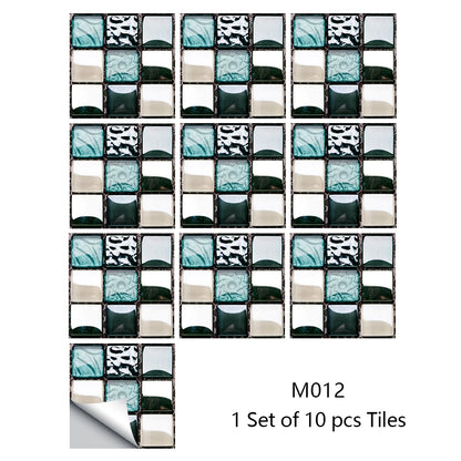 Mozaiek tegels met metallic effect – Glanzende luxe