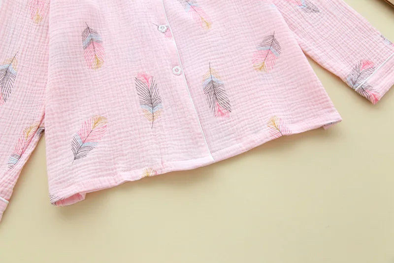 Dames pyjama winter met warme stof