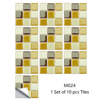 Glanzende mozaiek wandtegels – Reflecterend en chic