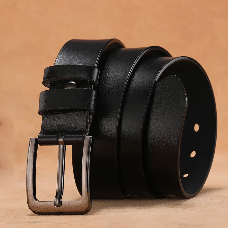 Riem heren met gladde gesp en luxe feeling