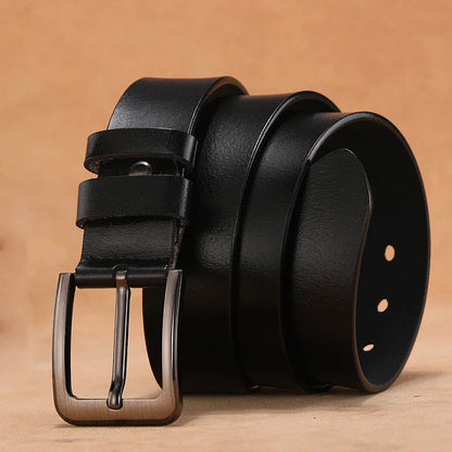 Riem heren met gladde gesp en luxe feeling