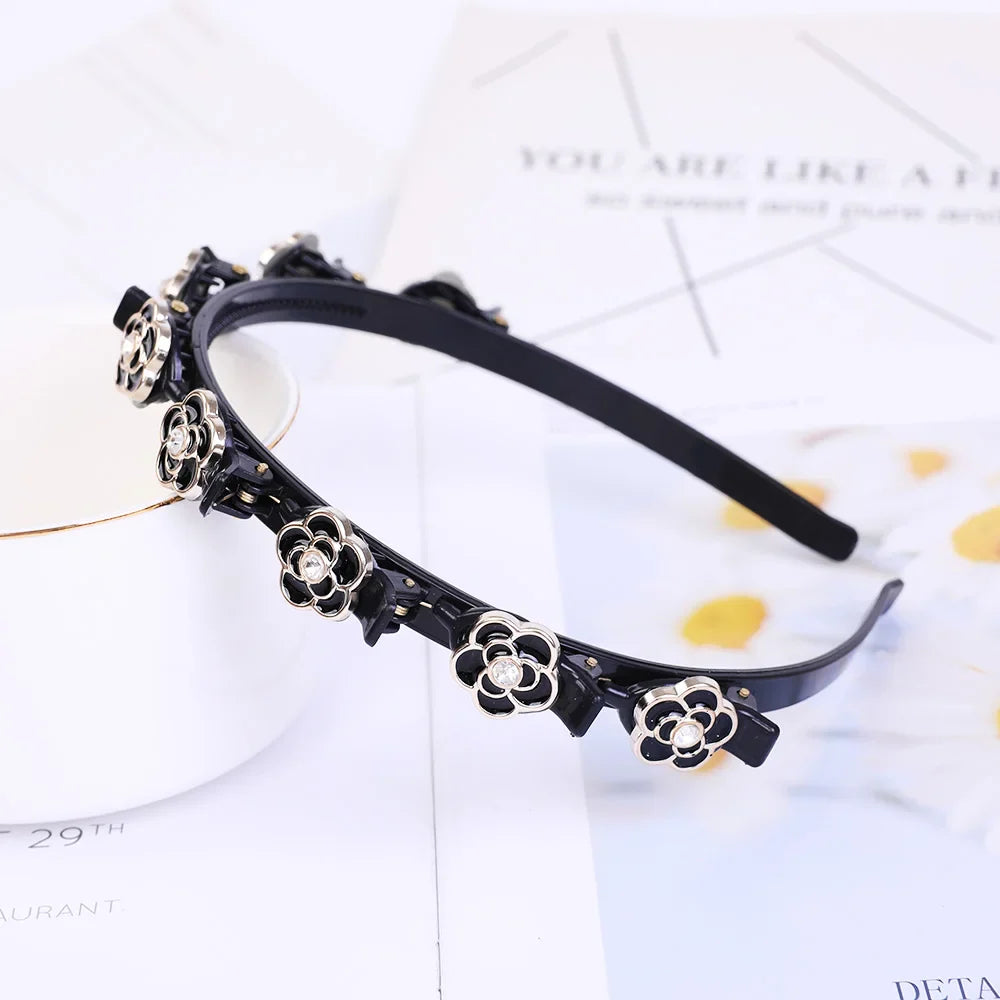 Dames haar accessoires in zachte materialen