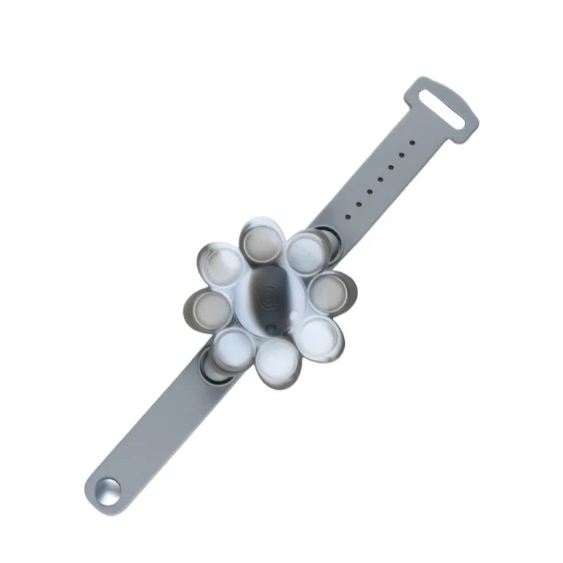 Fidget toy met draaiende ringen