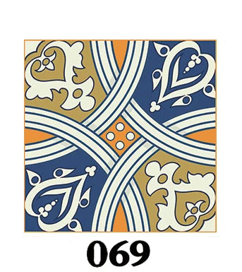 Mozaiek tegels met retro patroon – Nostalgische charme