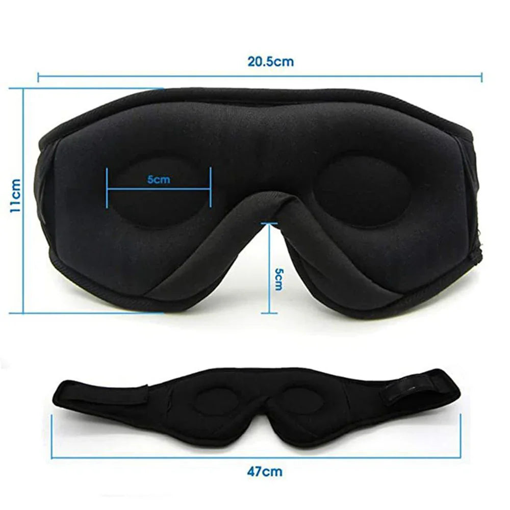 Slaapmasker met katoenen binnenzijde