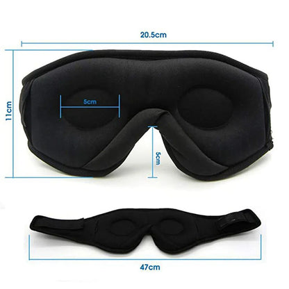 Slaapmasker met katoenen binnenzijde