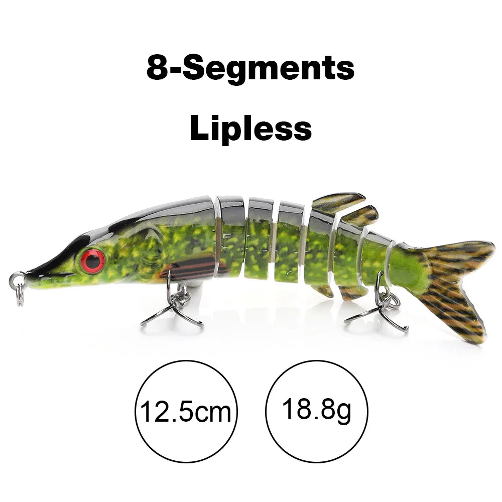 Swimbait visjes met 3D-afwerking