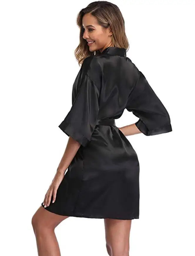 Ochtendjas dames met subtiel patroon – Rustig en elegant